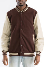 Load image into Gallery viewer, Melton Lettermans Varsity Jacket