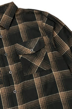 Load image into Gallery viewer, Long Sleeve Flannel Full Plaid Checkered Shirt