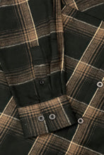 Load image into Gallery viewer, Long Sleeve Flannel Full Plaid Checkered Shirt
