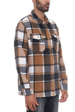 Load image into Gallery viewer, Mens Checkered Soft Flannel Shacket