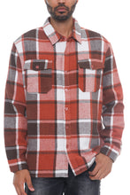 Load image into Gallery viewer, Mens Checkered Soft Flannel Shacket