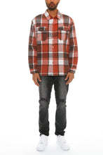 Load image into Gallery viewer, Mens Checkered Soft Flannel Shacket
