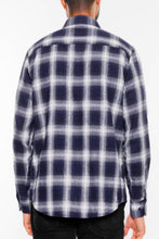 Load image into Gallery viewer, Full Plaid Checkered Flannel Long Sleeve
