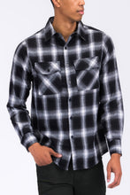 Load image into Gallery viewer, Full Plaid Checkered Flannel Long Sleeve