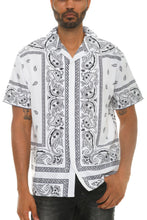 Load image into Gallery viewer, Mens Collared Print Button Down