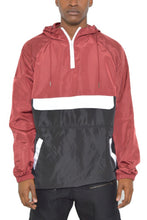 Load image into Gallery viewer, Color Block Anorak Jacket Pullover Windbreaker
