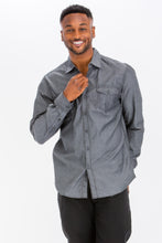 Load image into Gallery viewer, Men's Casual Long Sleeve Shirts