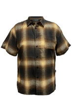 Load image into Gallery viewer, Mens Plaid Short Sleeve Flannel