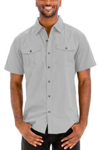 Load image into Gallery viewer, Two Chest Pocket Short Sleeve Shirt