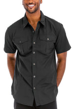 Load image into Gallery viewer, Two Chest Pocket Short Sleeve Shirt