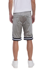 Load image into Gallery viewer, Striped Band Solid Basketball Shorts