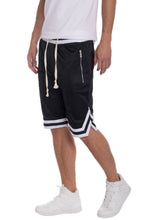 Load image into Gallery viewer, Striped Band Solid Basketball Shorts