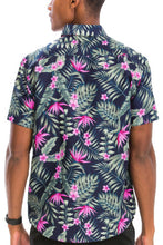 Load image into Gallery viewer, Hawaiian Print Button Down Shirt