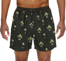 Load image into Gallery viewer, Palm Tree Print Swim Shorts