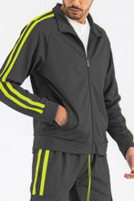 Load image into Gallery viewer, Two Stripe Track Jacket