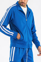 Load image into Gallery viewer, Two Stripe Track Jacket