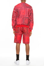 Load image into Gallery viewer, Mens Paisley Bandana Print Shorts