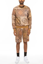 Load image into Gallery viewer, Mens Paisley Bandana Print Shorts