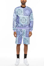 Load image into Gallery viewer, Mens Paisley Bandana Print Shorts