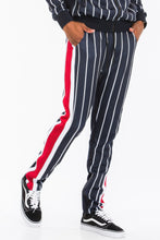 Load image into Gallery viewer, Printed Poly Span Track Pants