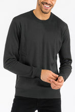 Load image into Gallery viewer, Solid Color Round Neck Sweater
