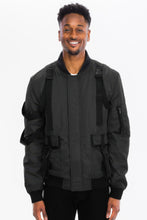 Load image into Gallery viewer, Mens Utility Strap Jacket
