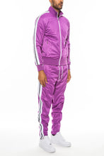 Load image into Gallery viewer, Striped Tape Front Pleat Track Suit