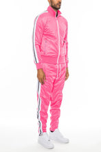 Load image into Gallery viewer, Striped Tape Front Pleat Track Suit