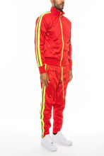 Load image into Gallery viewer, Striped Tape Front Pleat Track Suit