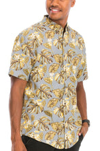 Load image into Gallery viewer, Hawaiian Print Button Down Shirt