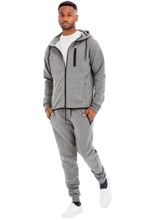 Load image into Gallery viewer, Mens Full Zip Sweat Pant Sweat Set