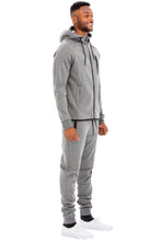 Load image into Gallery viewer, Mens Full Zip Sweat Pant Sweat Set