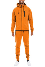 Load image into Gallery viewer, Mens Full Zip Sweat Pant Sweat Set