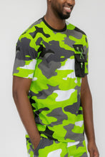 Load image into Gallery viewer, Full Camo Short Sleeve Tshirt