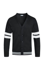 Load image into Gallery viewer, Mens Two Stripe Button Cardiganirt