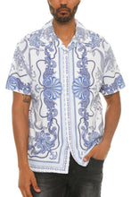 Load image into Gallery viewer, Mens Collared Print Button Down