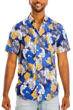 Load image into Gallery viewer, Hawaiian Print Button Down Shirt