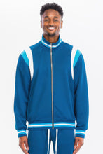 Load image into Gallery viewer, Chevron Stripe Track Jacket
