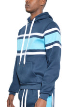 Load image into Gallery viewer, Solid With Three Stripe Pullover Hoodie