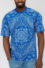 Load image into Gallery viewer, Bandana Print All Over T-shirt