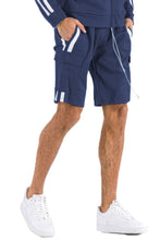 Load image into Gallery viewer, Two Stripe Cargo Pouch Shorts