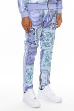 Load image into Gallery viewer, Paisley Bandana Print Track Pants
