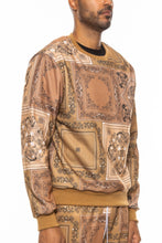 Load image into Gallery viewer, Paisley Bandana Print Crewneck