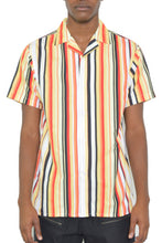 Load image into Gallery viewer, Mens Short Sleeve Button Down