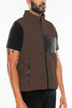Load image into Gallery viewer, Padded Sherpa Fleece Vest