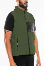 Load image into Gallery viewer, Padded Sherpa Fleece Vest