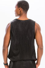 Load image into Gallery viewer, Metallic Flick Tank Top