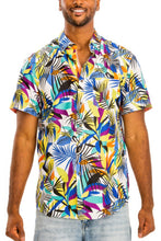 Load image into Gallery viewer, Hawaiian Print Button Down Shirt