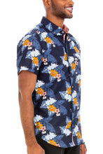 Load image into Gallery viewer, Hawaiian Print Button Down Shirt