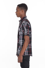 Load image into Gallery viewer, Men's Casual Short Sleeve Checker Shirts